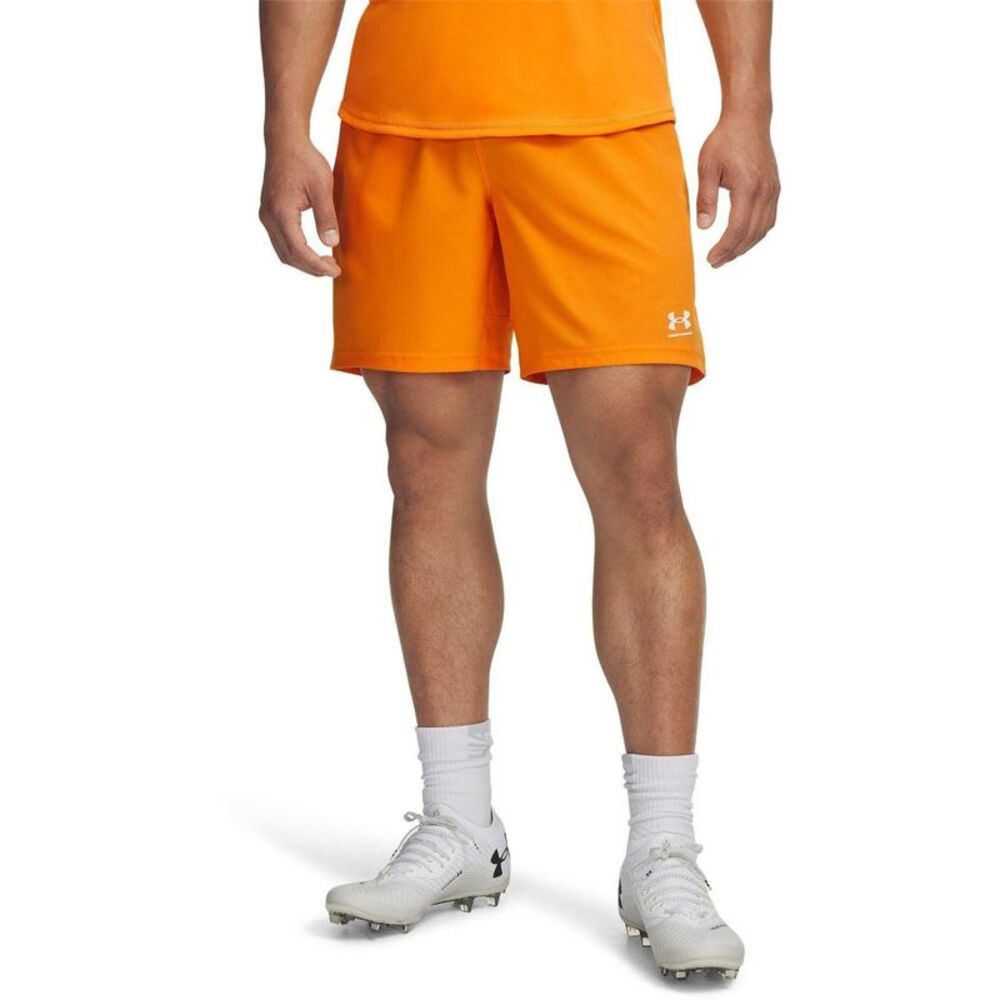 Under Armour Mens Challenger Pro 2 in 1 Shorts / Orange